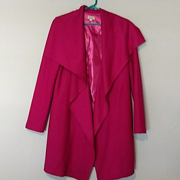 Piko 1988 Jackets & Blazers - Wool trench coat dry clean only fuchsia color